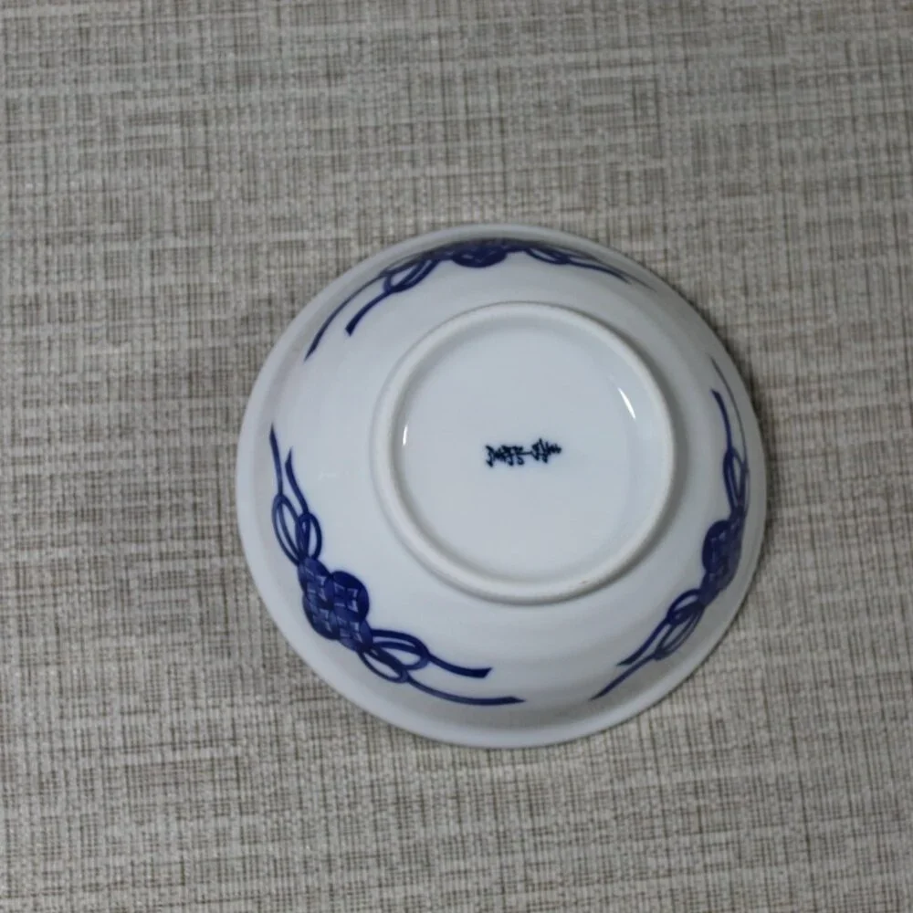 Set of 6 Elegant Asahi Japanese Ceramic Bowls 5.5